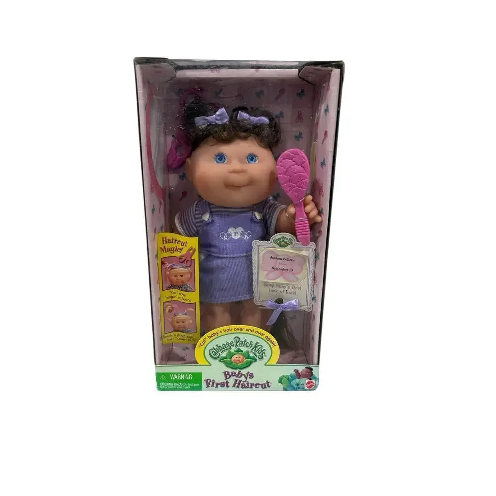 1999 CABBAGE PATCH KIDS BABYS‎ FIRST HAIRCUT Janissa Colleen NIB